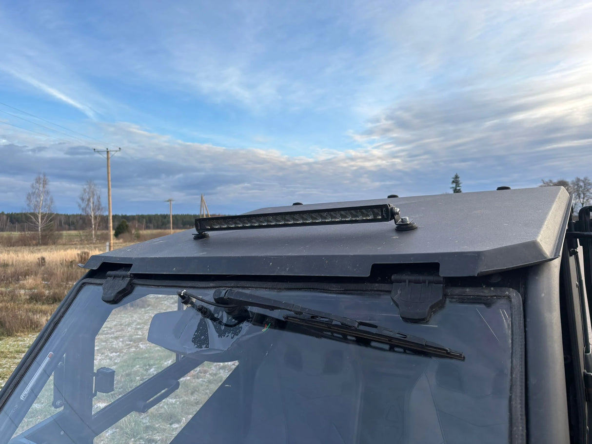 2021 Can-Am Maverick Trail 800 side-by-side – off-road LED light bar installation view