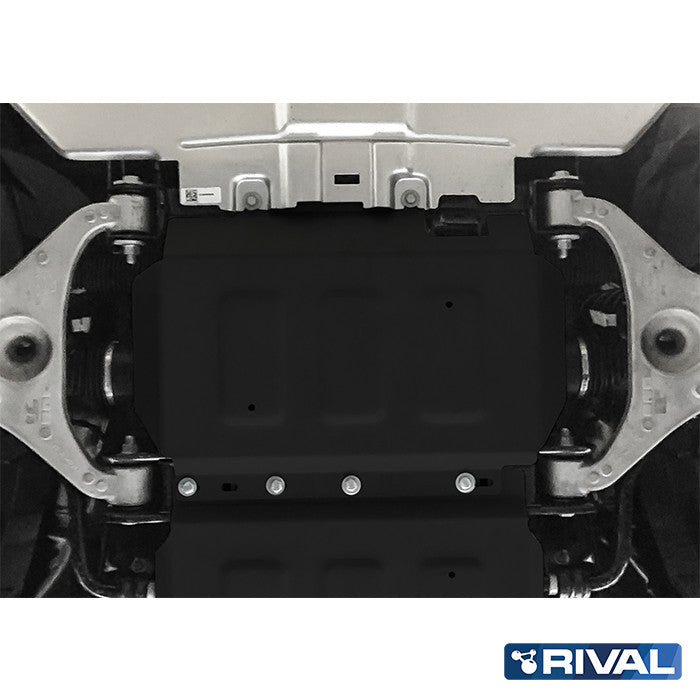 Ford Ranger Raptor (2019) RIVAL 4x4 engine skid plate – underbody protection detail view