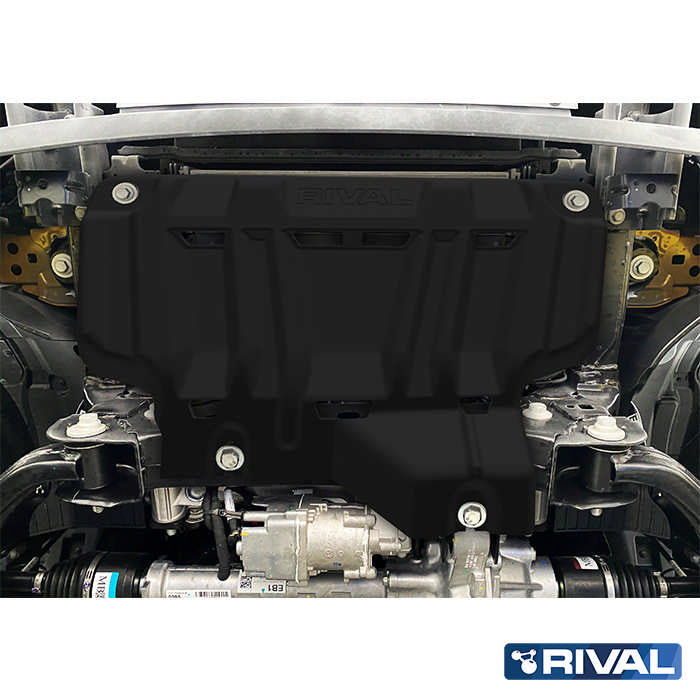 Ford Ranger (2022) RIVAL 4x4 radiator skid plate – underbody protection detail view