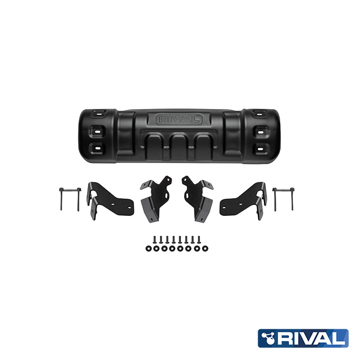 Jeep Wrangler – Steering Rods RIVAL 4x4 steering skid plate – underbody protection close-up view