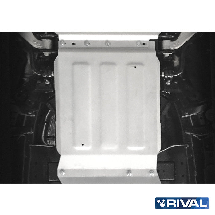Ford Ranger Raptor (2019) RIVAL 4x4 gearbox skid plate – underbody protection detail view