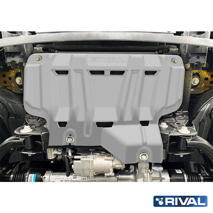 Ford Ranger (2022) RIVAL 4x4 radiator skid plate – underbody protection detail view