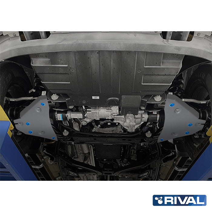 Ford Ranger (2022) RIVAL 4x4 skid plate – underbody protection detail view