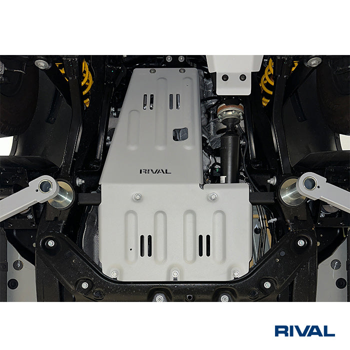 INEOS Grenadier – Engine RIVAL 4x4 engine skid plate – underbody protection detail view