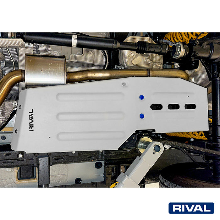 INEOS Grenadier – Fuel Tank RIVAL 4x4 fuel tank skid plate – underbody protection detail view