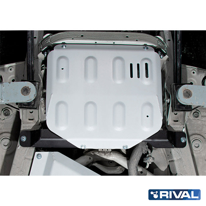 Suzuki Jimny – Gearbox RIVAL 4x4 gearbox skid plate – underbody protection detail view