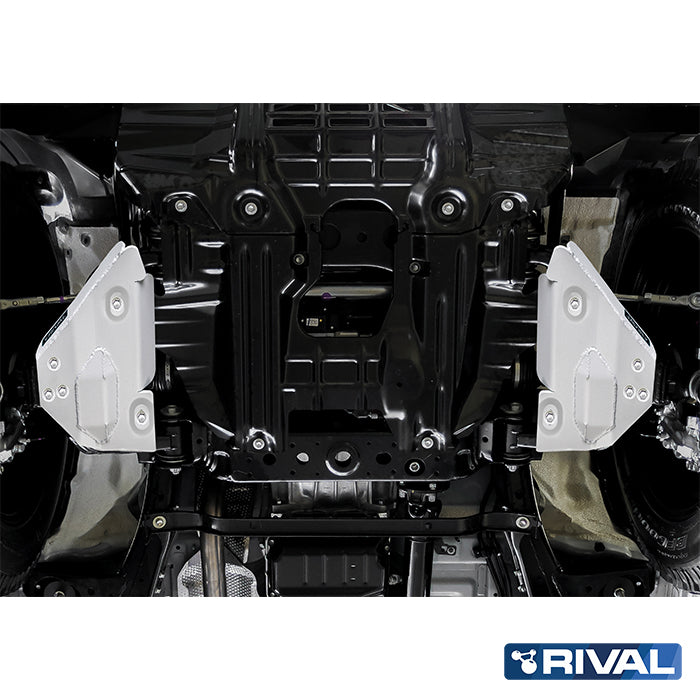 Toyota Hilux Revo – Front Arms RIVAL 4x4 skid plate – underbody protection detail view