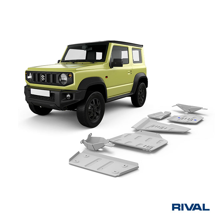 Suzuki Jimny RIVAL 4x4 skid plate – underbody protection overview