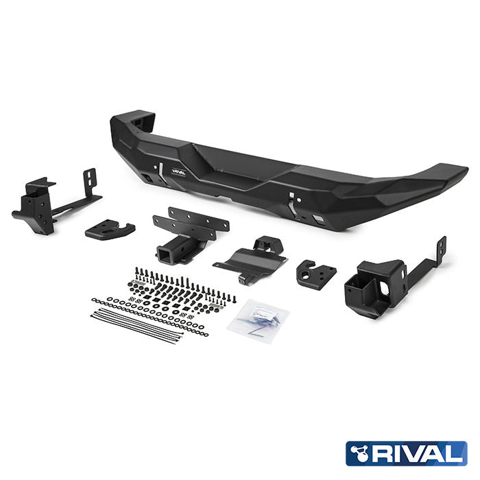 Jeep Wrangler RIVAL 4x4 aluminum rear bumper – off-road protection overview