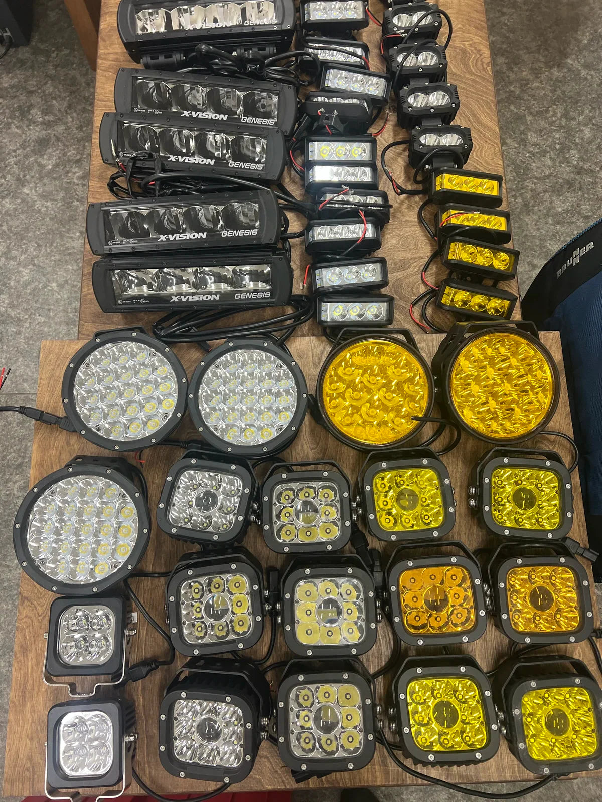 Roof LED Work and Driving Light Kit Perimeter Setup