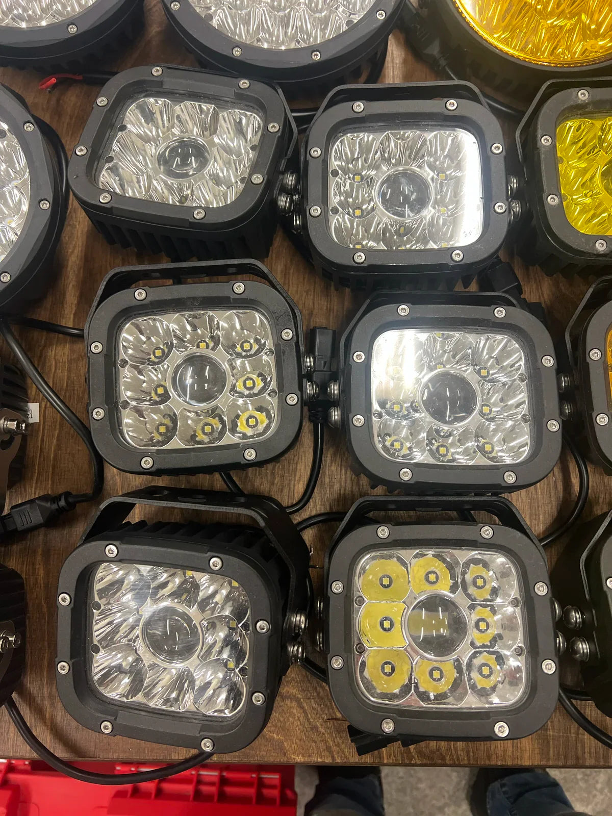 Baja Square LED Lights - 65W White