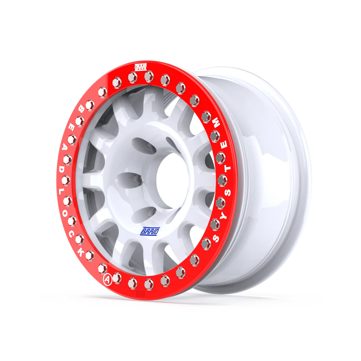 BRAID Fullrace T Beadlock A – extreme rally raid off-road wheel – angle view 2