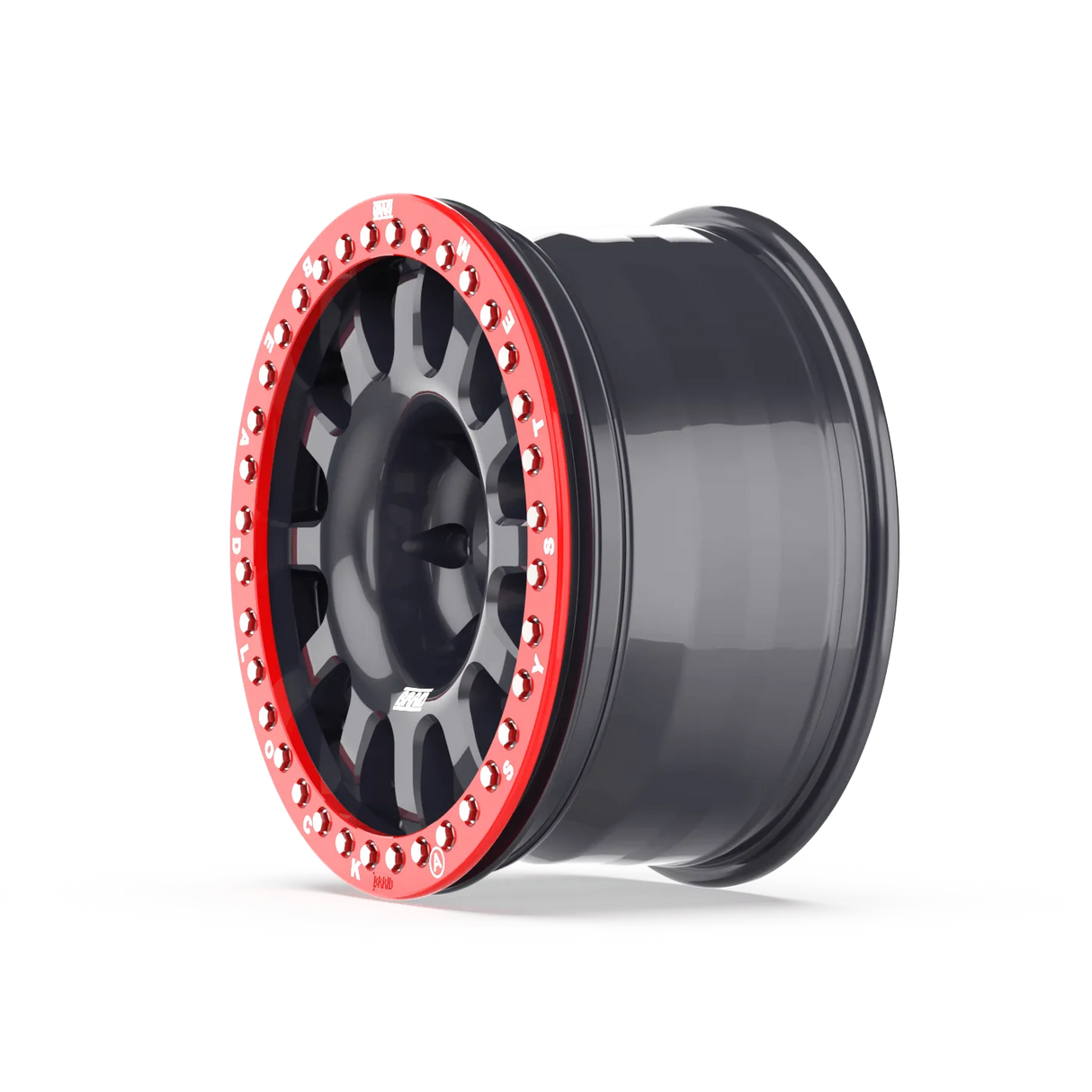 BRAID Fullrace T Dakar Beadlock A – rally raid extreme off-road wheel – angle 2