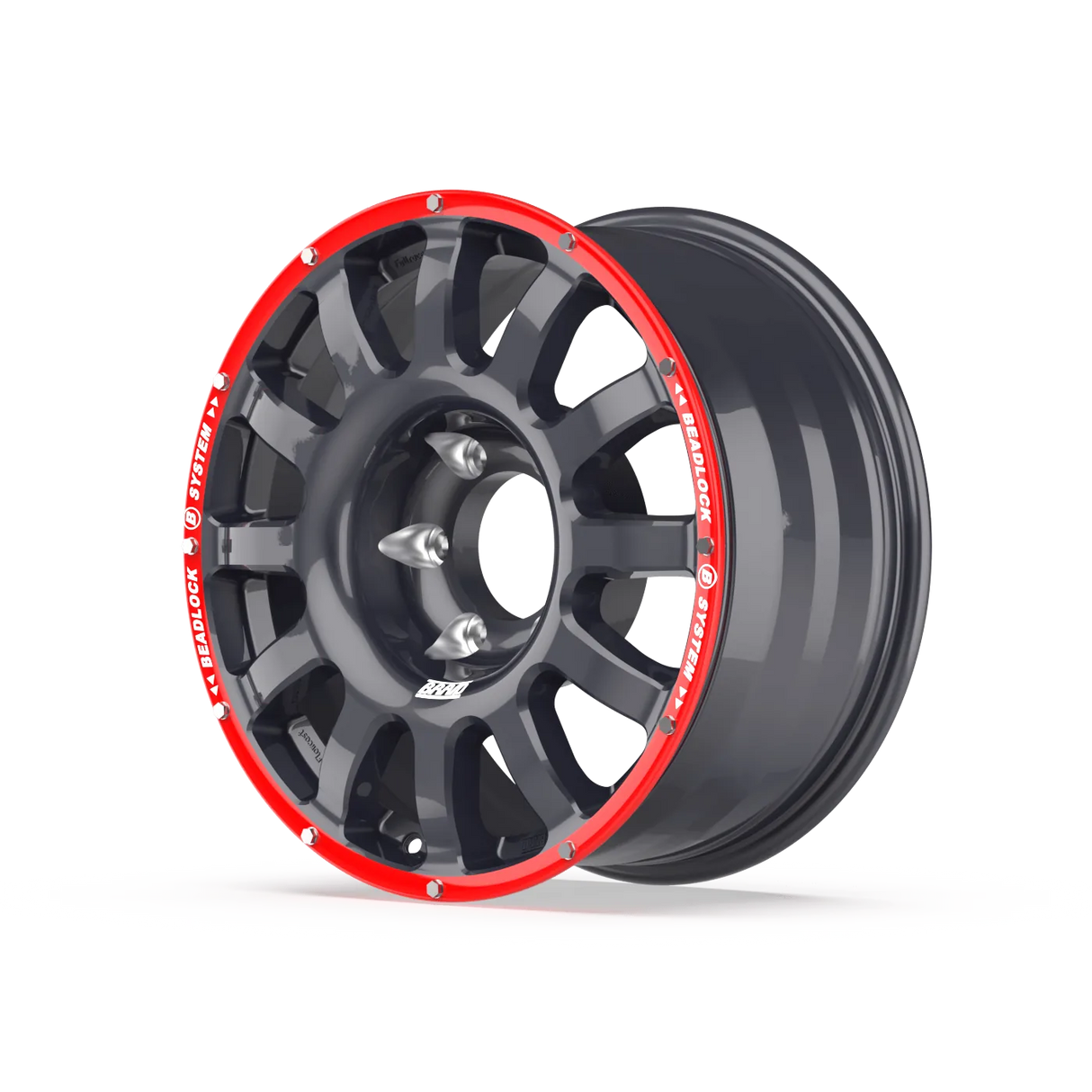 BRAID Fullrace T Dakar Beadlock B – heavy-duty rally raid wheel – angle 1