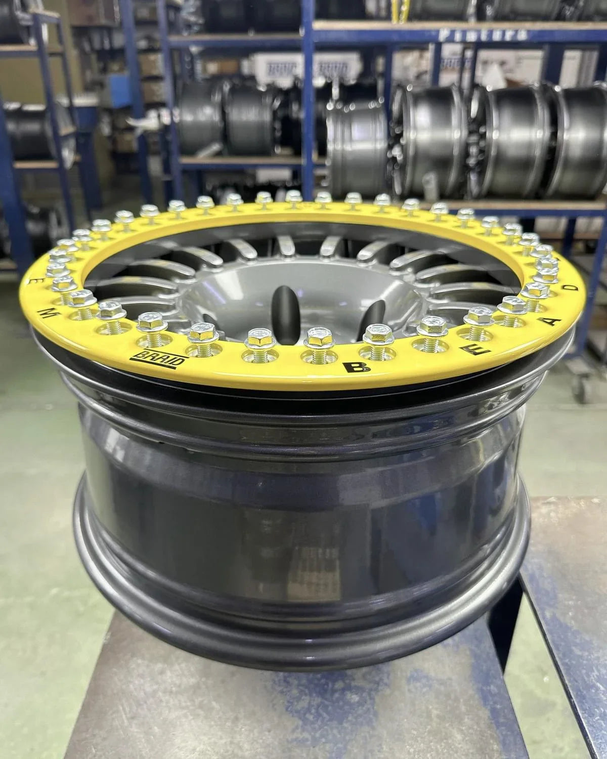 BRAID Winrace T Beadlock A – reinforced beadlock off-road wheel – product view 3
