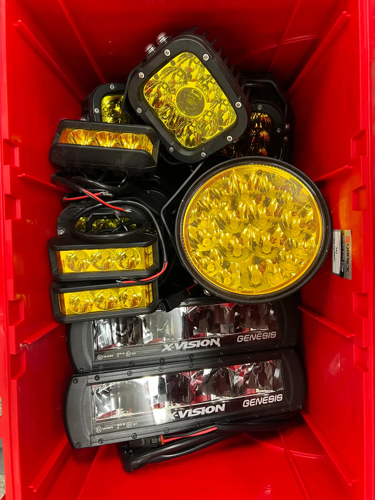 Roof LED Work and Driving Light Kit Perimeter Setup