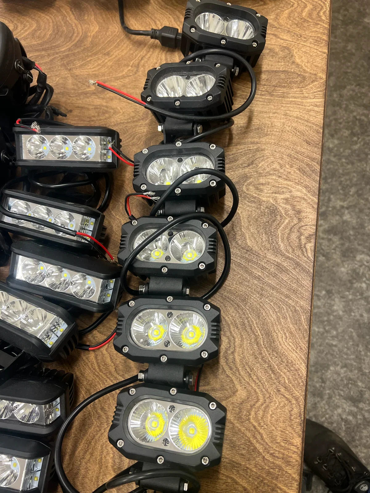 Roof LED Work and Driving Light Kit Perimeter Setup