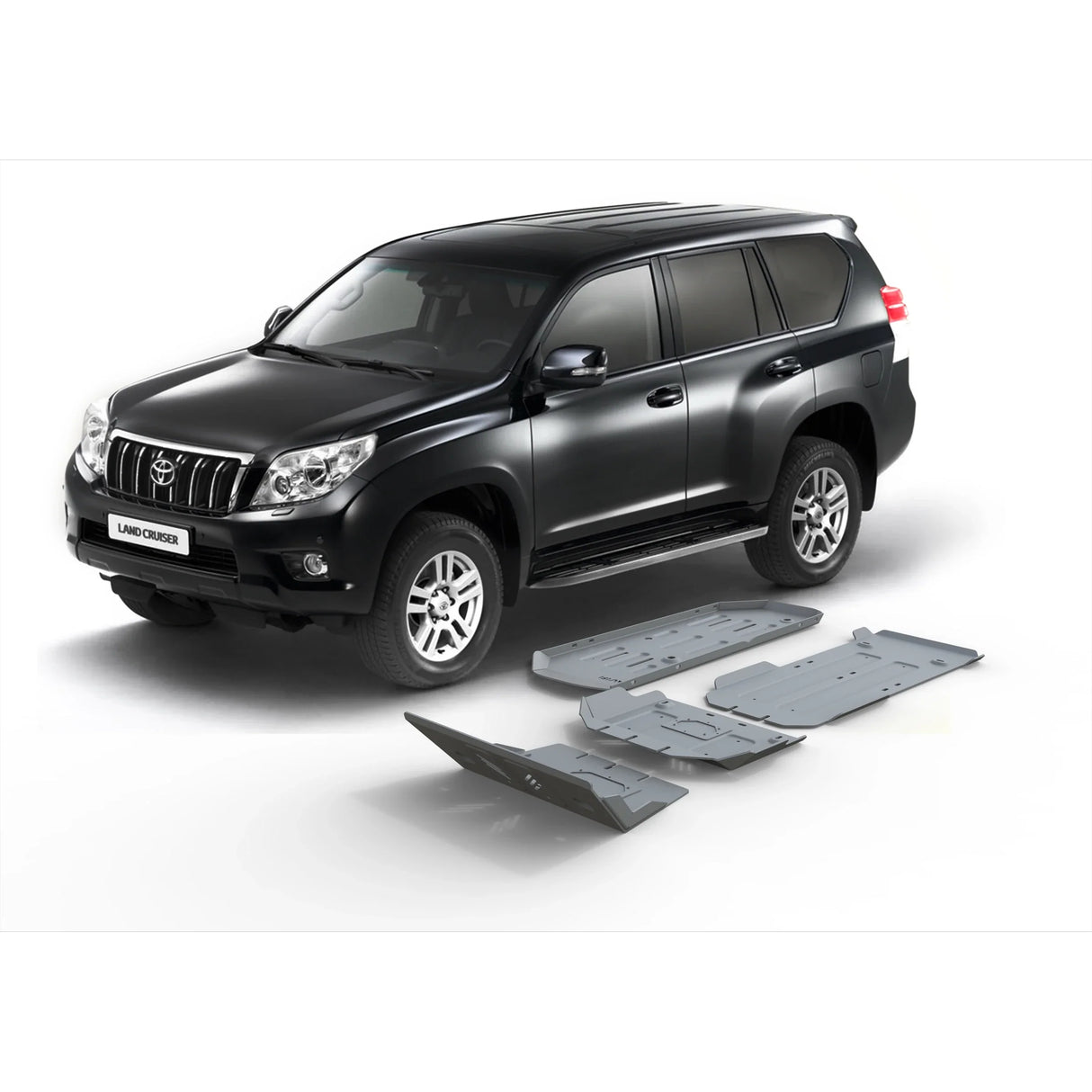 Toyota Land Cruiser 150 full skid plate protection kit
