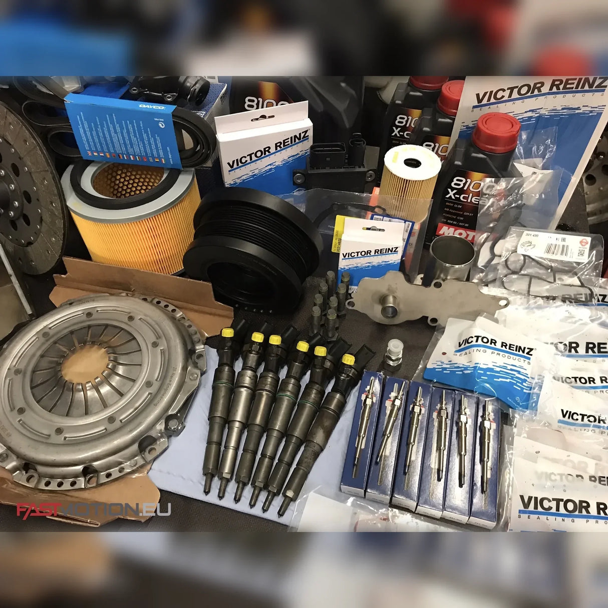 BMW M57 preheat system kit for cold start reliability