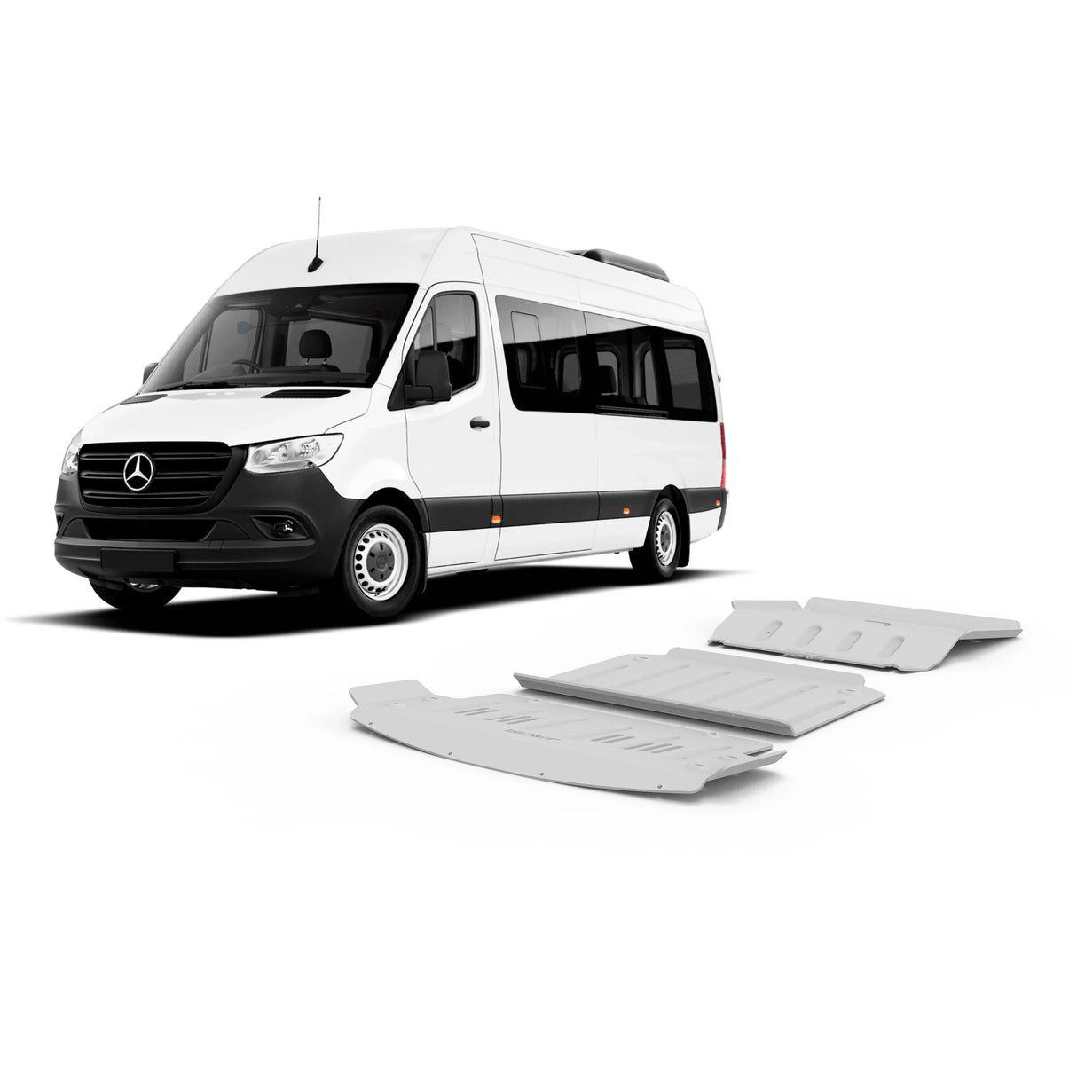 Mercedes Sprinter 2023+ full skid plate protection kit