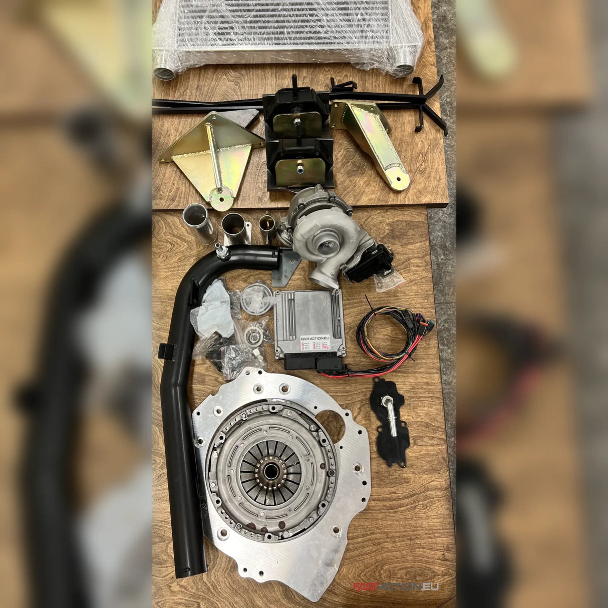 Nissan Patrol BMW M57 engine conversion kit for off-road builds
