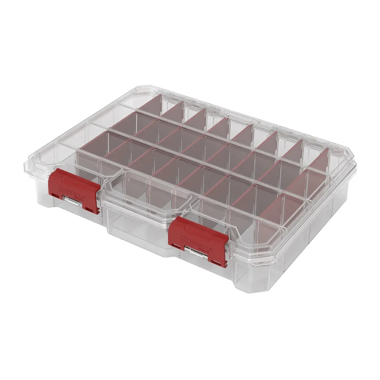 Qbrick large transparent tool organizer – closed view
