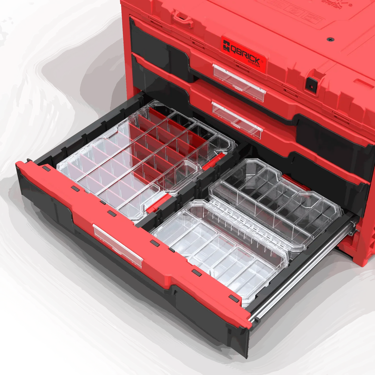 Qbrick medium black tool organizer – installed