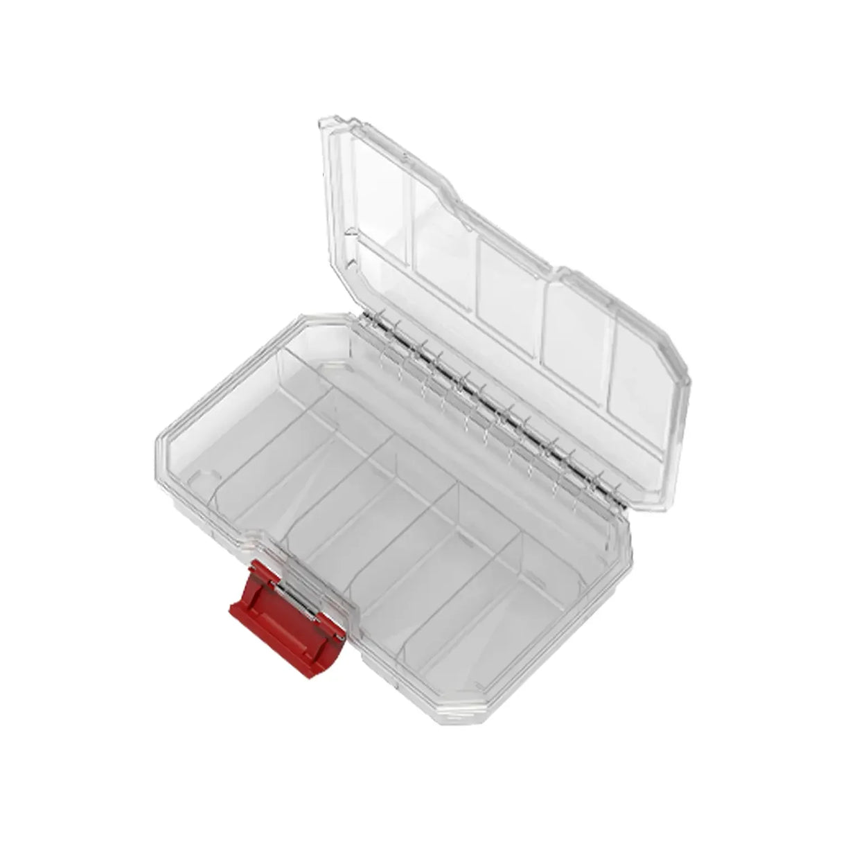 Qbrick medium transparent tool organizer – open view