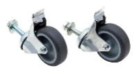 Qbrick ONE/PRO platform casters – heavy-duty wheels