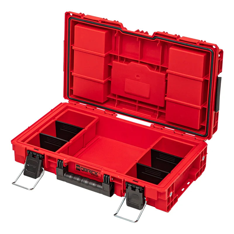 Qbrick PRIME Toolbox 150 Profi red Ultra HD – open toolbox