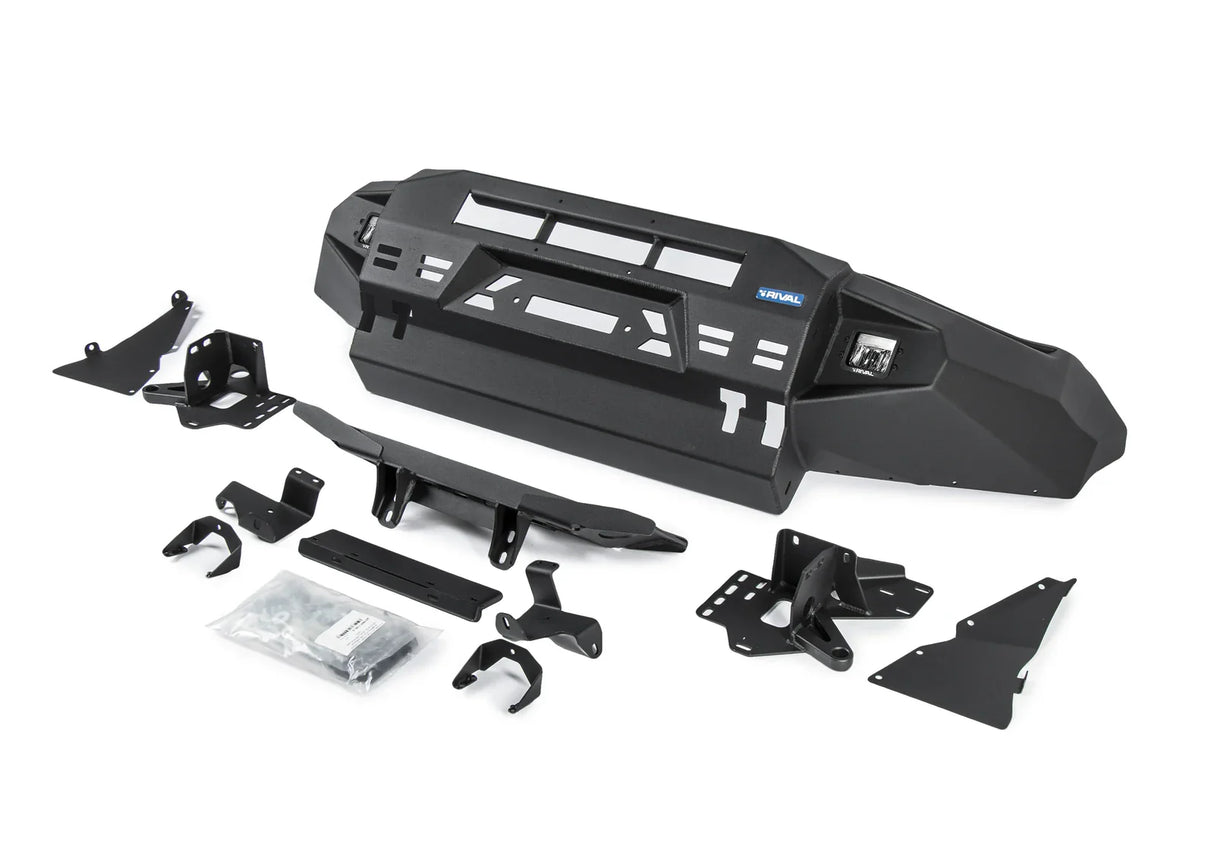 Volkswagen Amarok 2010–2021 heavy-duty aluminum front bumper product photo