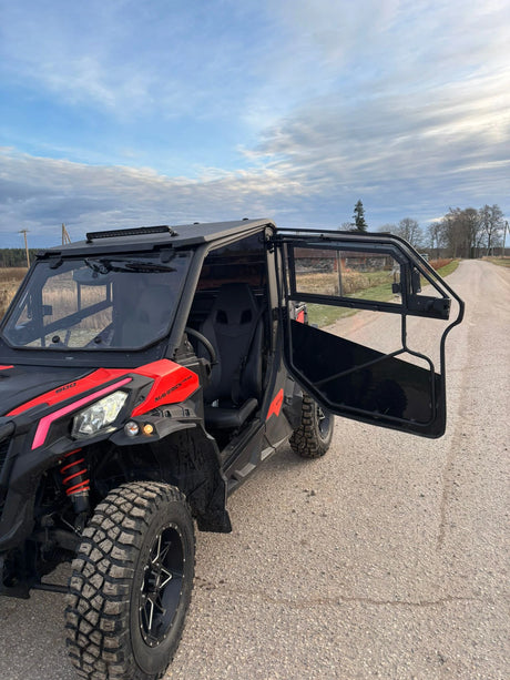 2021 Can-Am Maverick Trail 800 side-by-side – off-road door installation view