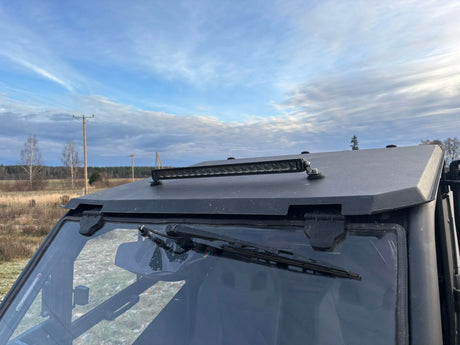 2021 Can-Am Maverick Trail 800 side-by-side – off-road LED light bar installation view