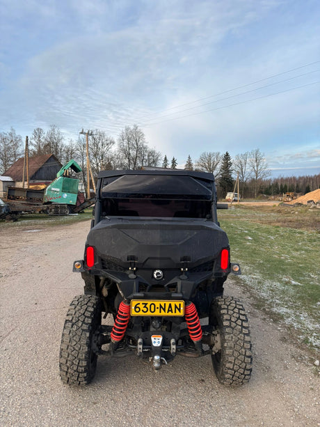 2021 Can-Am Maverick Trail 800 side-by-side – rear view angle