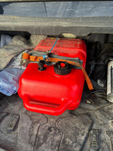 2021 Can-Am Maverick Trail 800 side-by-side – fuel tank detail view