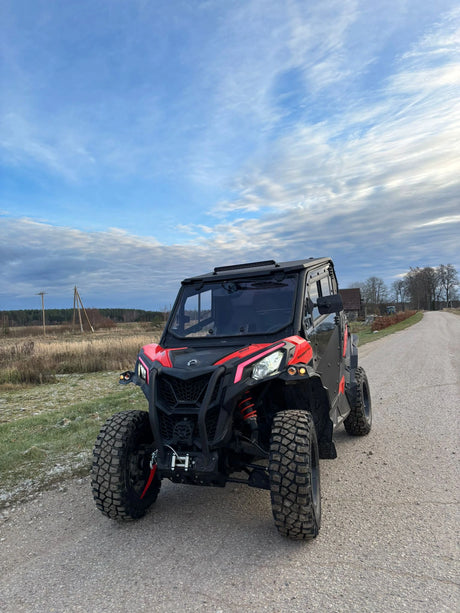 2021 Can-Am Maverick Trail 800 side-by-side – full exterior off-road view