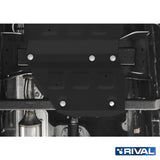 Ford Ranger Raptor (2019) RIVAL 4x4 transfer case skid plate – underbody protection detail view