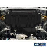 Ford Ranger (2022) RIVAL 4x4 radiator skid plate – underbody protection detail view