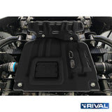 Ford Ranger (2022) RIVAL 4x4 engine skid plate – underbody protection detail view