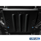 Ford Ranger (2022) RIVAL 4x4 gearbox skid plate – underbody protection detail view