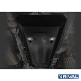 Ford Ranger (2022) RIVAL 4x4 fuel tank skid plate – underbody protection detail view