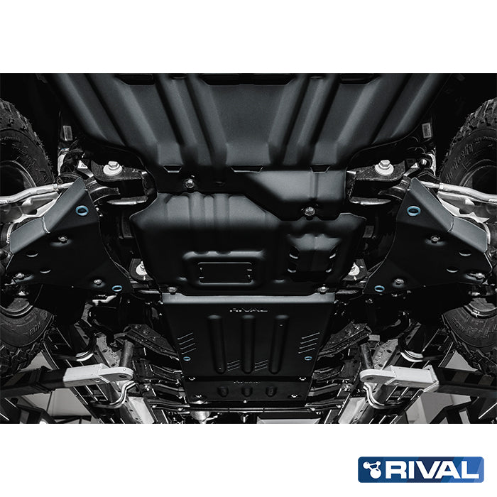 Ford Ranger (2022) RIVAL 4x4 skid plate – underbody protection detail view