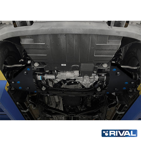 Ford Ranger (2022) RIVAL 4x4 skid plate – underbody protection detail view