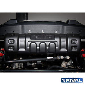 Jeep Wrangler – Steering Rods RIVAL 4x4 steering skid plate – underbody protection detail view