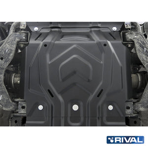 Mitsubishi L200 MQ / MR – Engine RIVAL 4x4 engine skid plate – underbody protection detail view