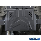 Mitsubishi L200 MQ / MR – Transfer Case RIVAL 4x4 transfer case skid plate – underbody protection detail view