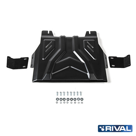 Mitsubishi L200 MQ / MR – Transfer Case RIVAL 4x4 transfer case skid plate – underbody protection close-up view