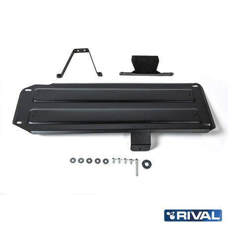 Mitsubishi L200 MQ / MR – Fuel Tank RIVAL 4x4 fuel tank skid plate – underbody protection close-up view