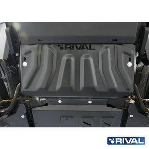 Nissan Navara NP300 (D23) RIVAL 4x4 radiator skid plate – underbody protection detail view
