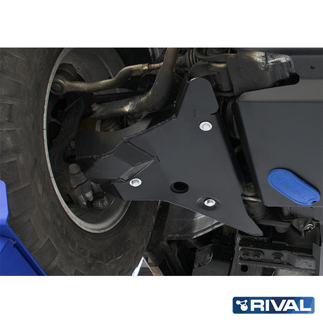 Nissan Navara NP300 (D23) RIVAL 4x4 skid plate – underbody protection detail view